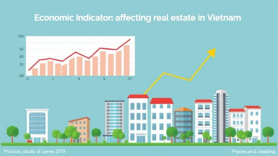 Ảnh nền kinh tế và thị trường bất động sản