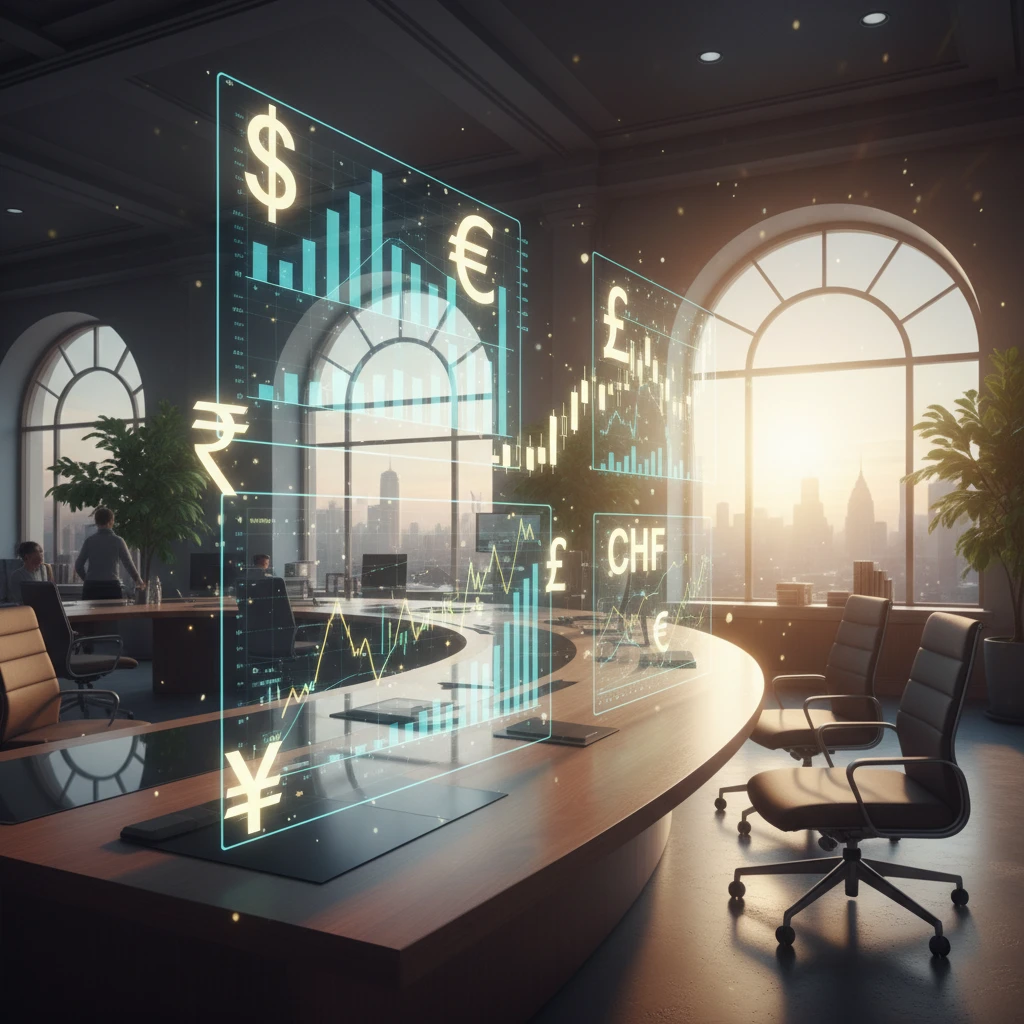 Ảnh tượng trưng cho ảnh hưởng kinh tế toàn cầu và vàng