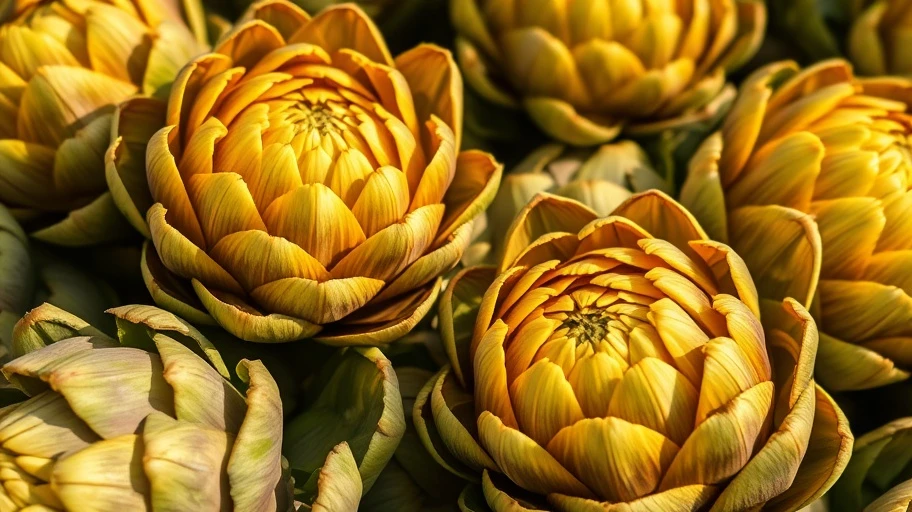 Artichokes golden hue for liver health