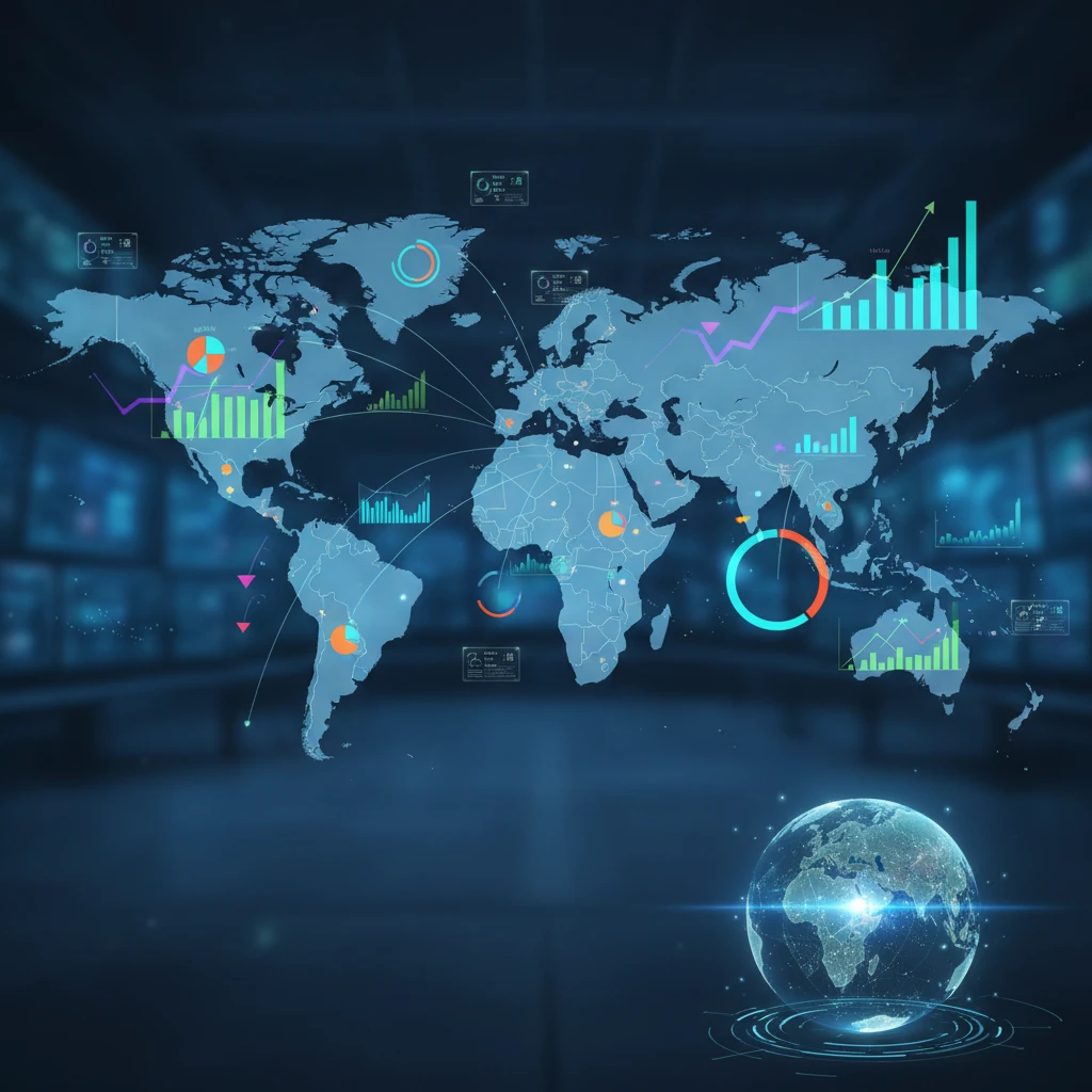 Bản đồ kinh tế toàn cầu và chỉ số biến động