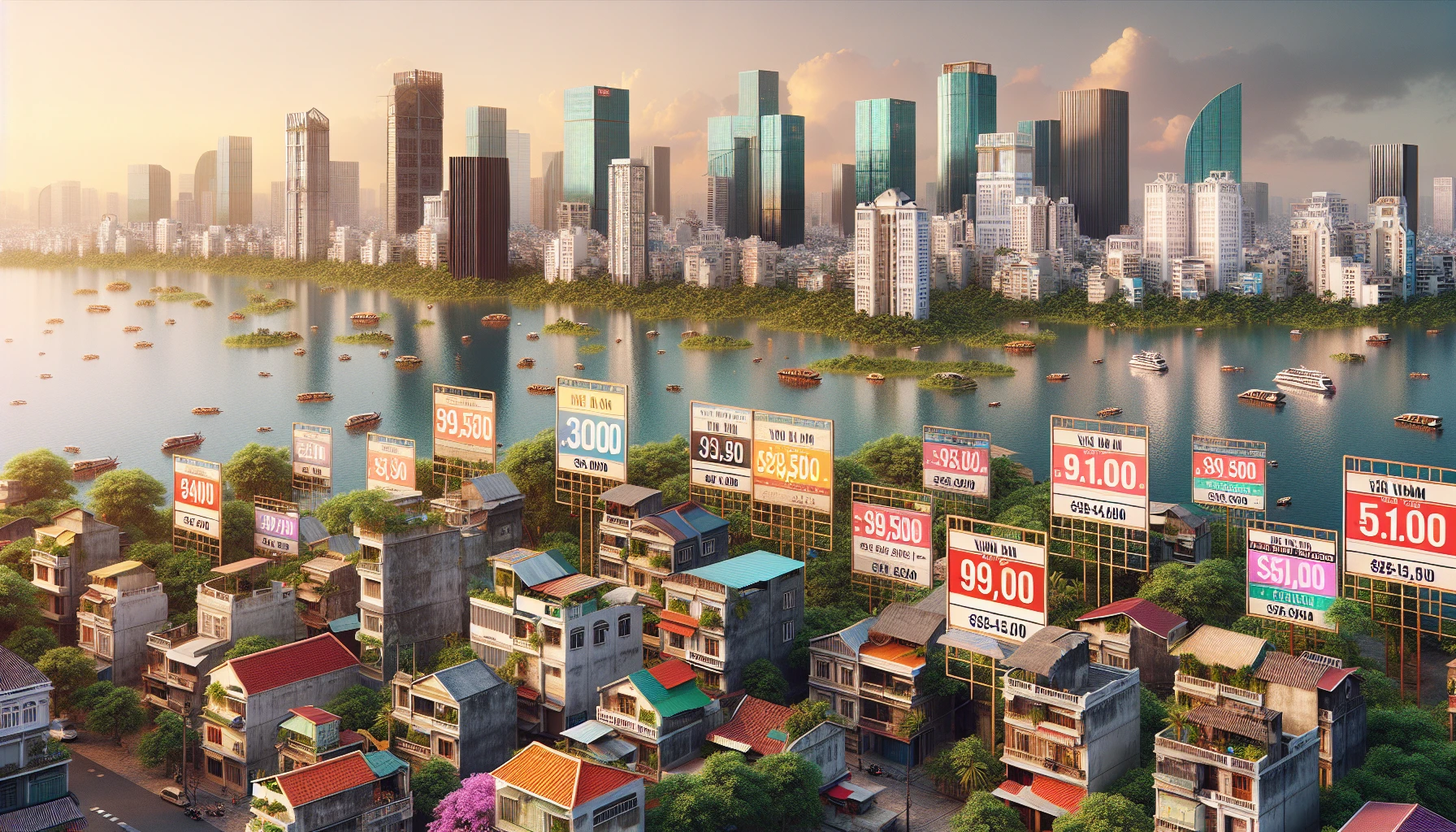 Biến động giá đất Việt Nam