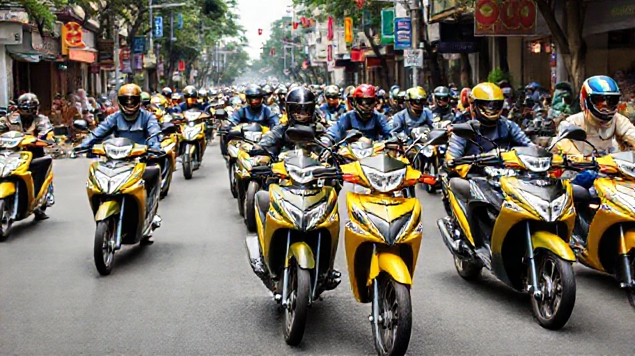 Biến thể màu sắc Wave Vàng