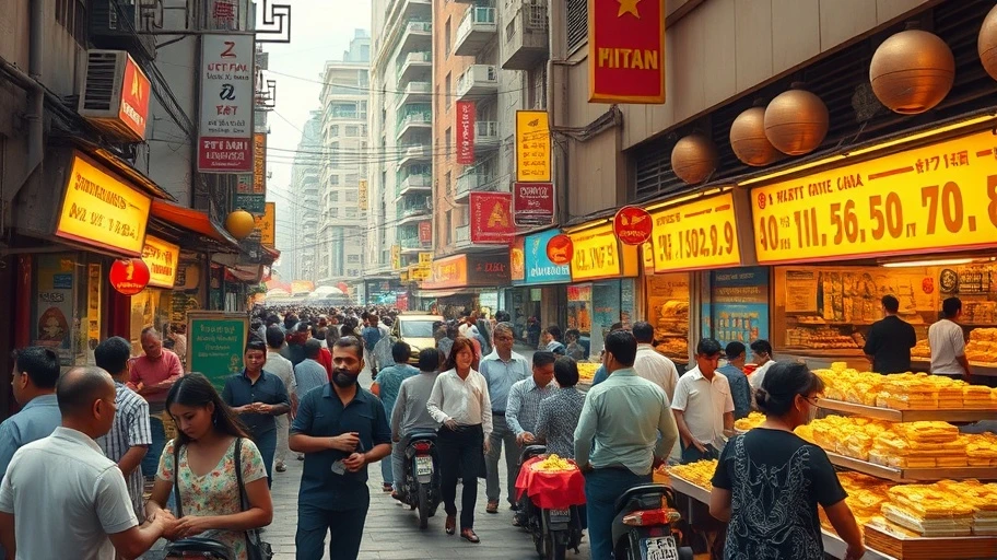 Các yếu tố ảnh hưởng giá vàng AU