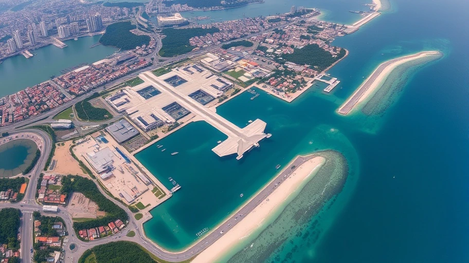 Cam Ranh với sân bay và hạ tầng giao thông hiện đại