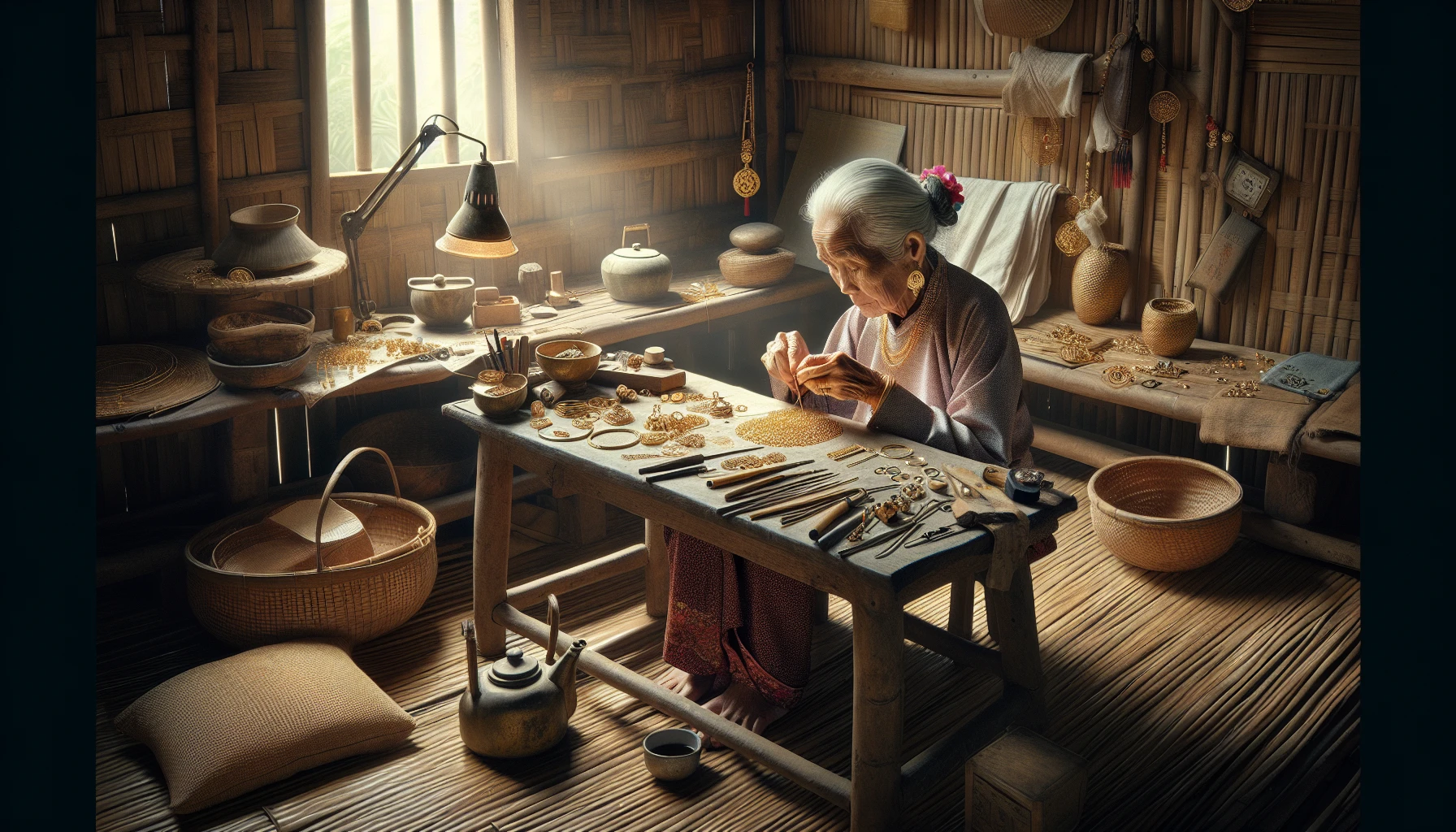 Chế tác vàng truyền thống Việt Nam