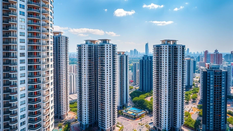Cơ cấu thị trường bất động sản tháng 10 2024