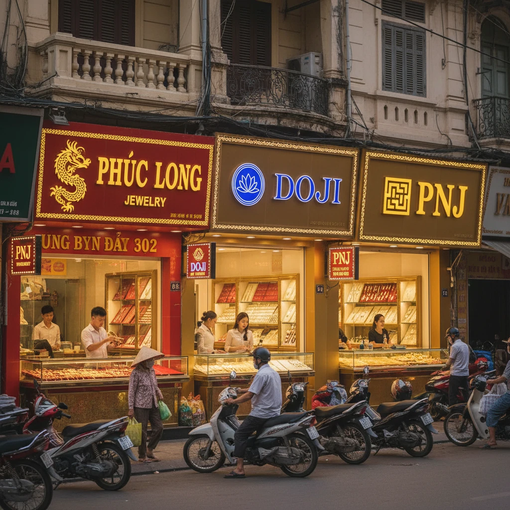Cửa hàng thu mua vàng tại Việt Nam