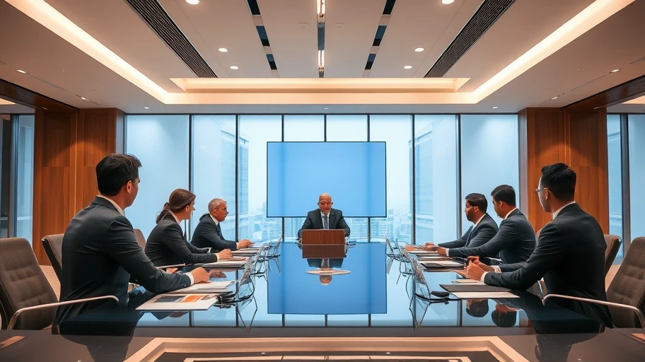 Cuộc họp kinh doanh của Công ty cổ phần Bất động sản JS