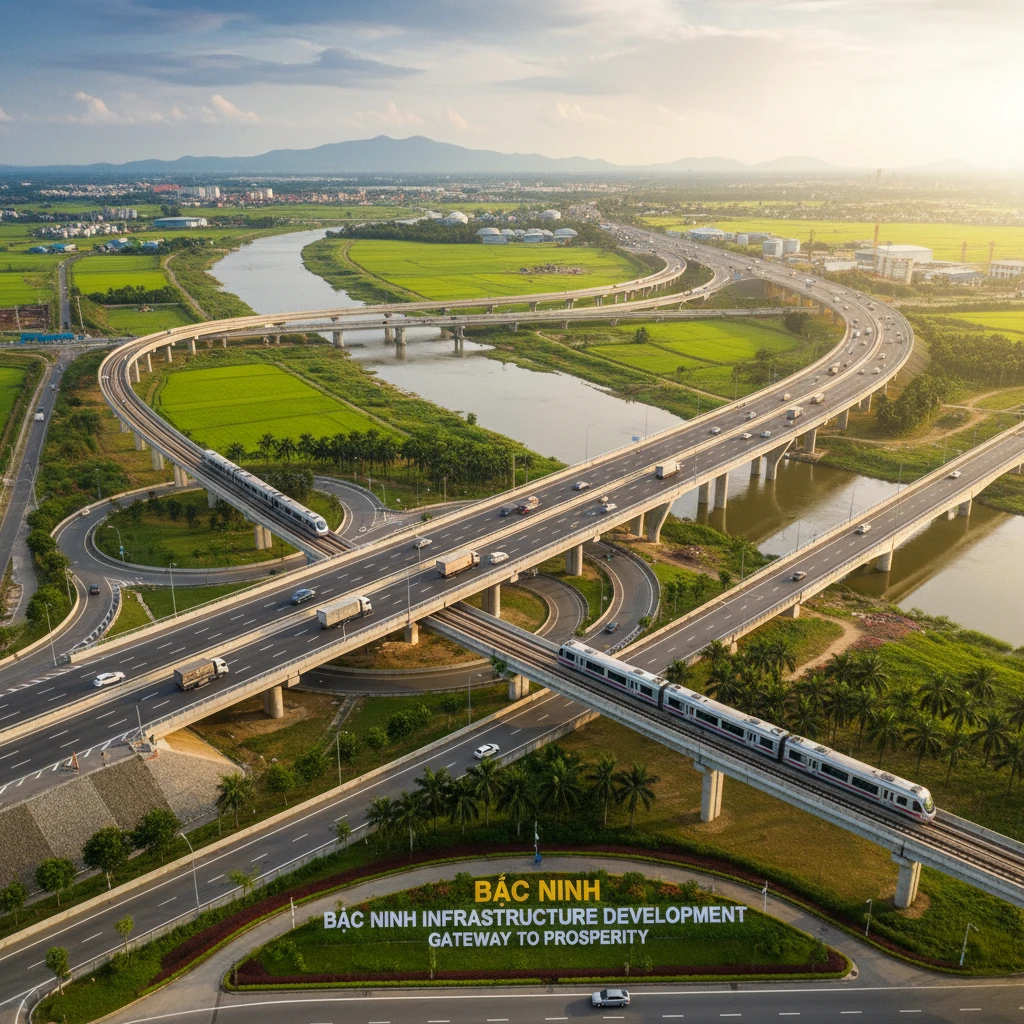 Dự án hạ tầng ảnh hưởng Bắc Ninh 2025