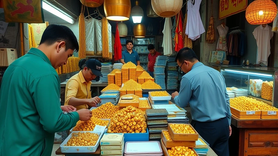 Giá vàng Mai Linh Châu so với Việt Nam