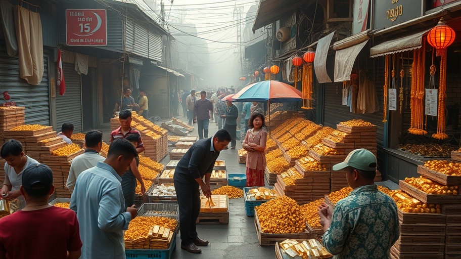 Giá vàng trên thị trường chợ đen Việt Nam