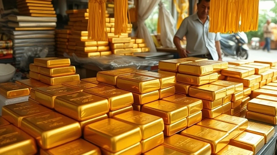 Giá vàng trên thị trường Việt Nam cập nhật mới nhất