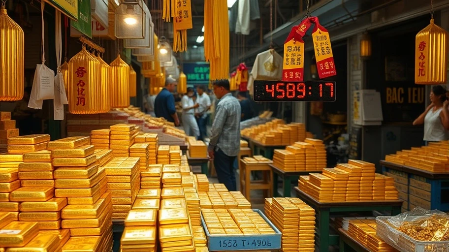 Giá vàng và sự ổn định thị trường tại Bạc Liêu