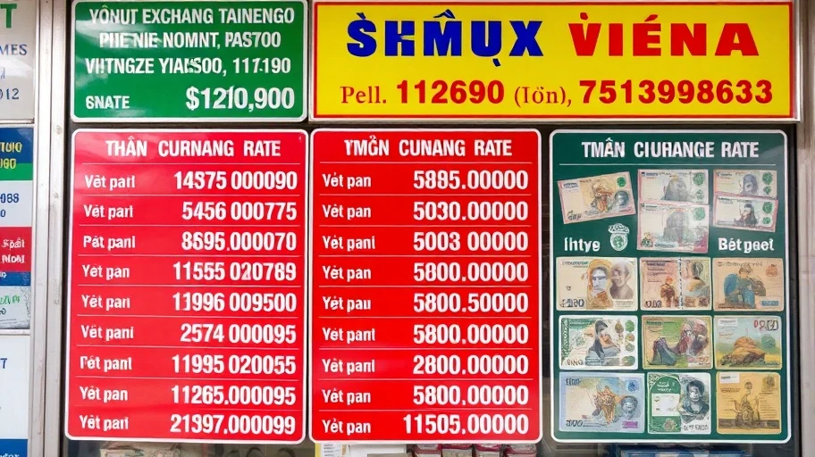 Hình ảnh biến động tiền tệ ảnh hưởng đến giá vàng.