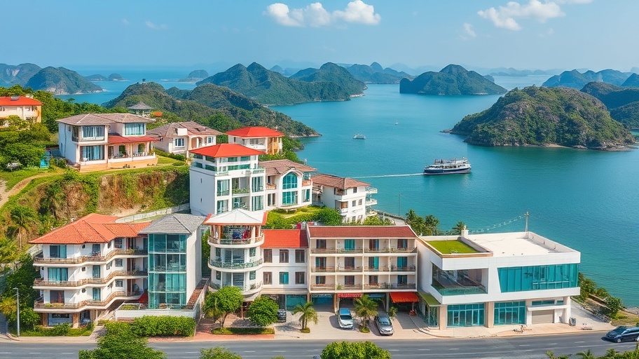 Hình ảnh các loại hình bất động sản phổ biến tại Cát Bà