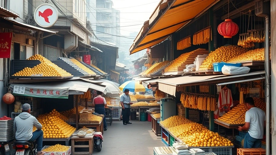 Hình ảnh các thị trường vàng 416