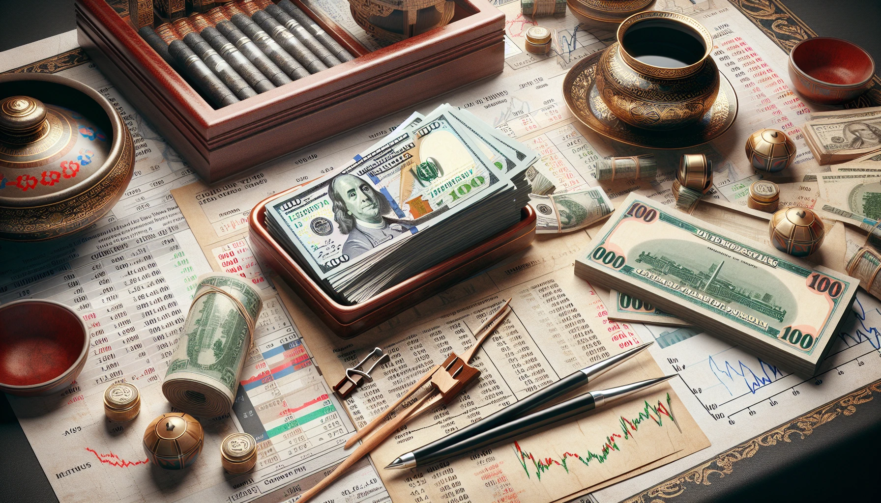 Hình ảnh chỉ số USD-Index và lợi suất trái phiếu