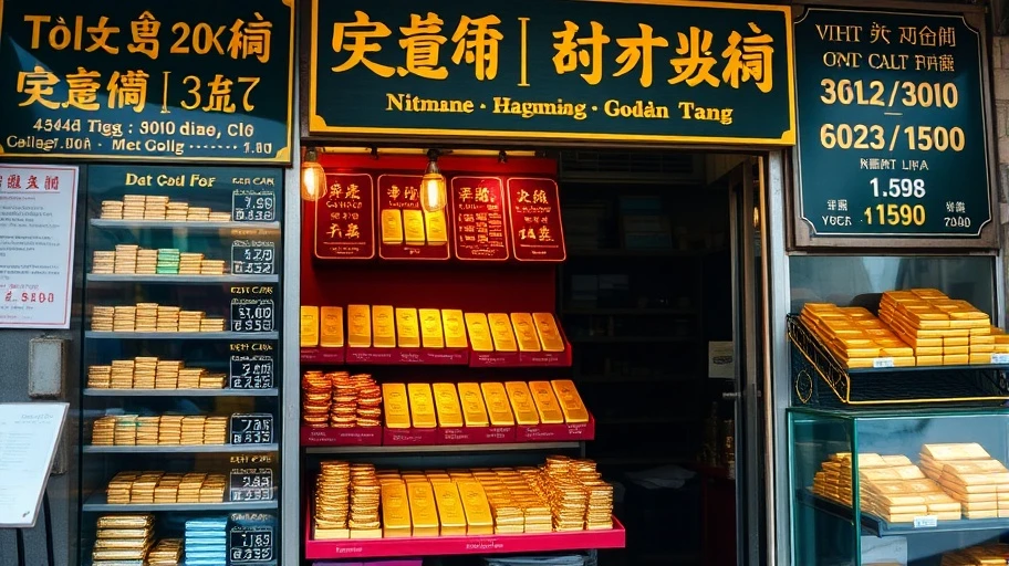 Hình ảnh cửa hàng vàng miếng SJC