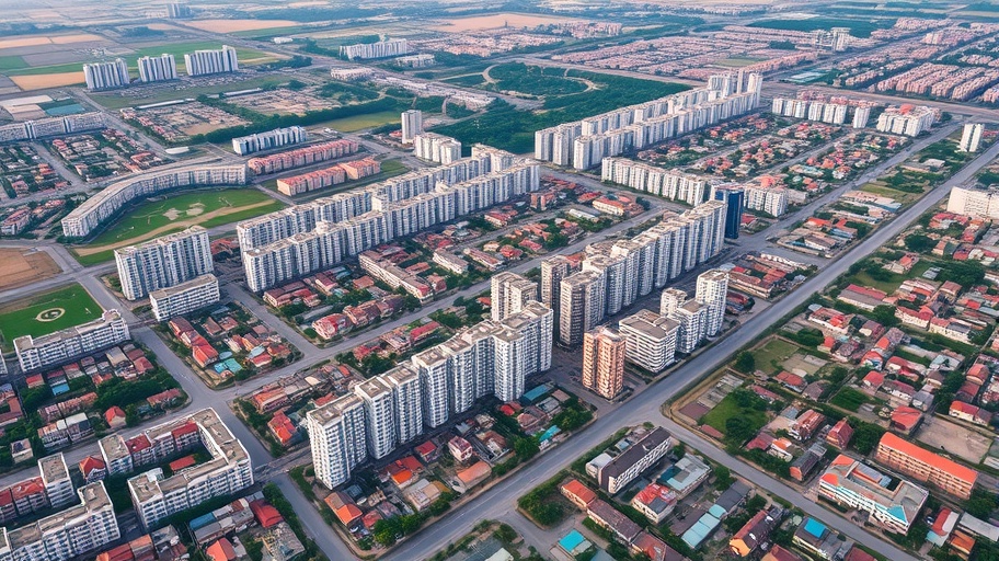 Hình ảnh dự án bất động sản lớn tại Bình Định.