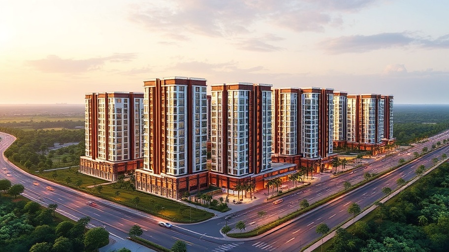 Hình ảnh dự án bất động sản ở Nghệ An.