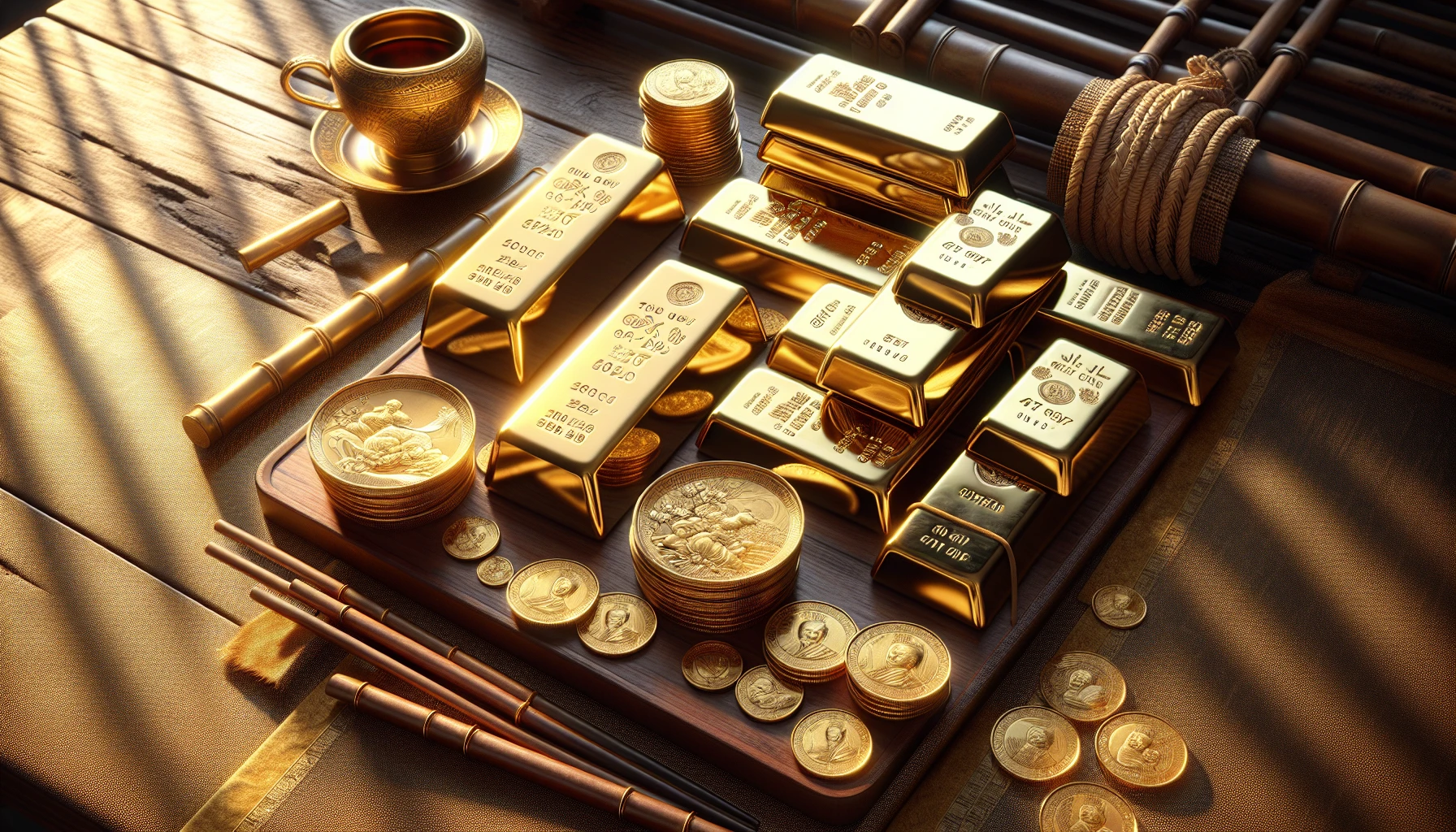 Hình ảnh giá vàng và xu hướng thị trường