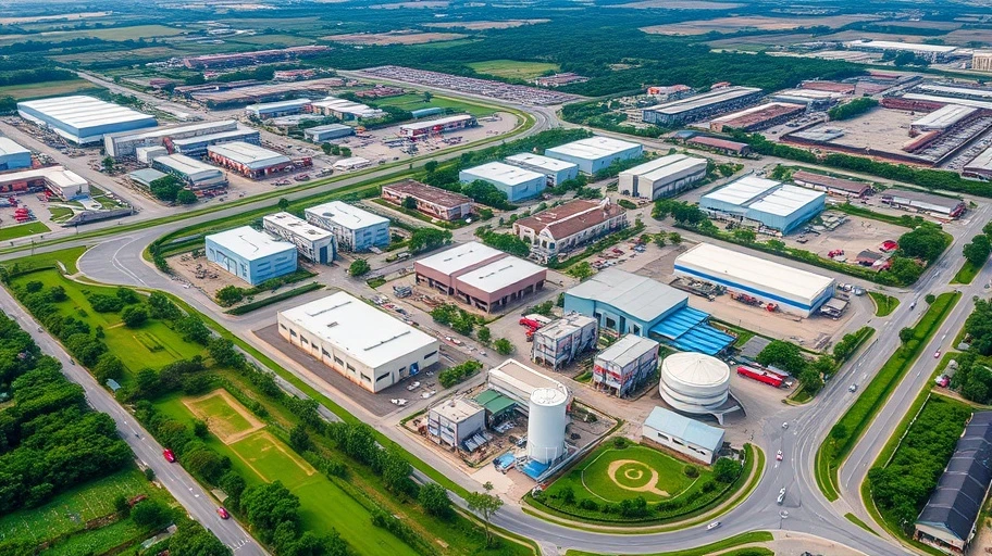 Hình ảnh khu công nghiệp Hưng Yên