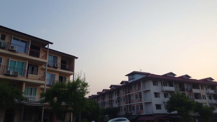 Hình ảnh nhà ở xã hội tại Bình Định.