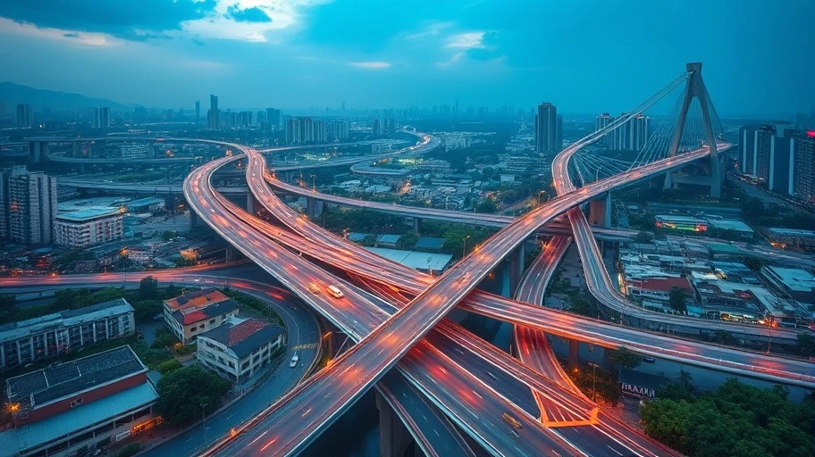 Hình ảnh phát triển cơ sở hạ tầng tại Hà Nội