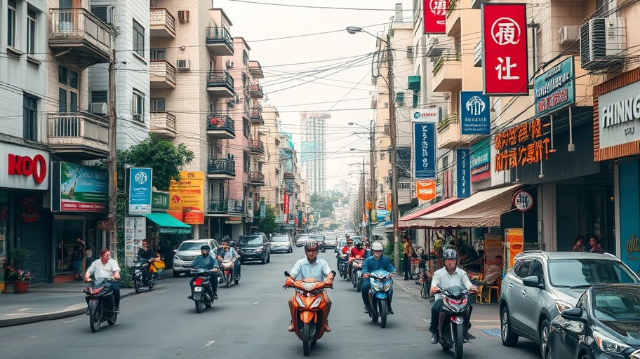 Hình ảnh thị trường bất động sản Bình Định năm 2025.