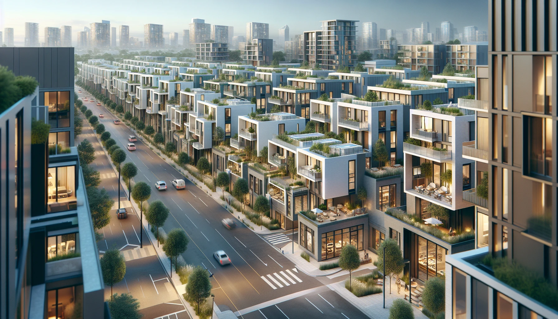 Hình ảnh thị trường bất động sản Phú Mỹ