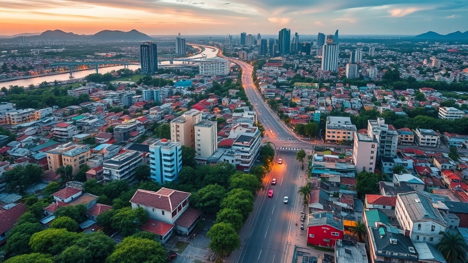 Hình ảnh toàn cảnh về thị trường bất động sản Nghệ An.