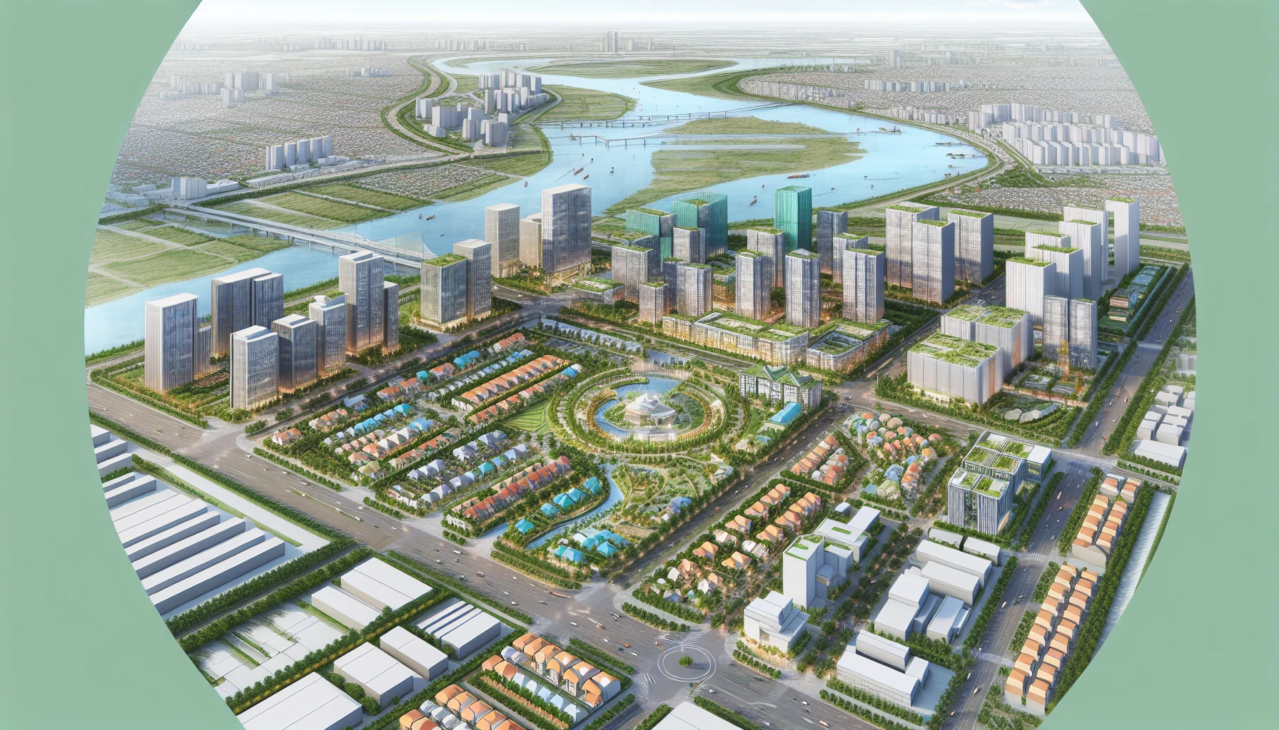 Hình ảnh tương lai bất động sản Phú Mỹ