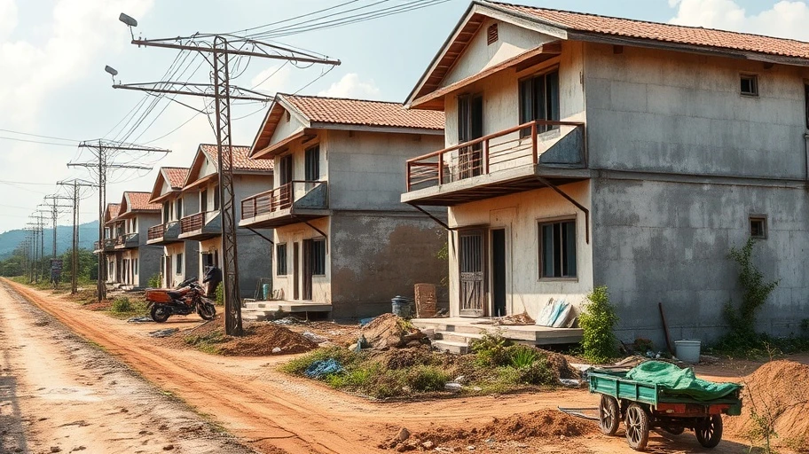 Hình ảnh về các dự án nhà ở phát triển tại An Giang.