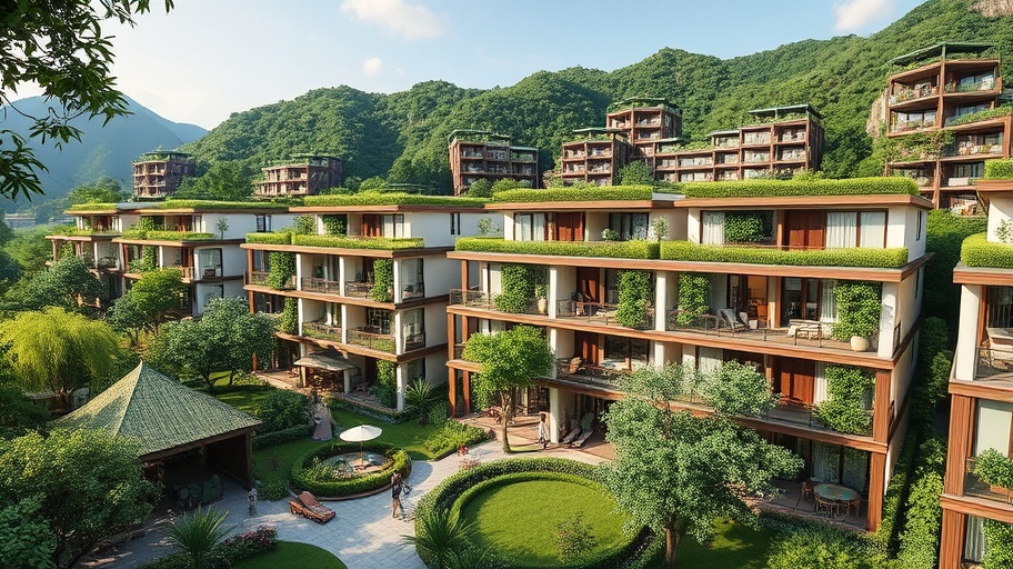 Hình ảnh xu hướng phát triển bền vững bất động sản Cát Bà