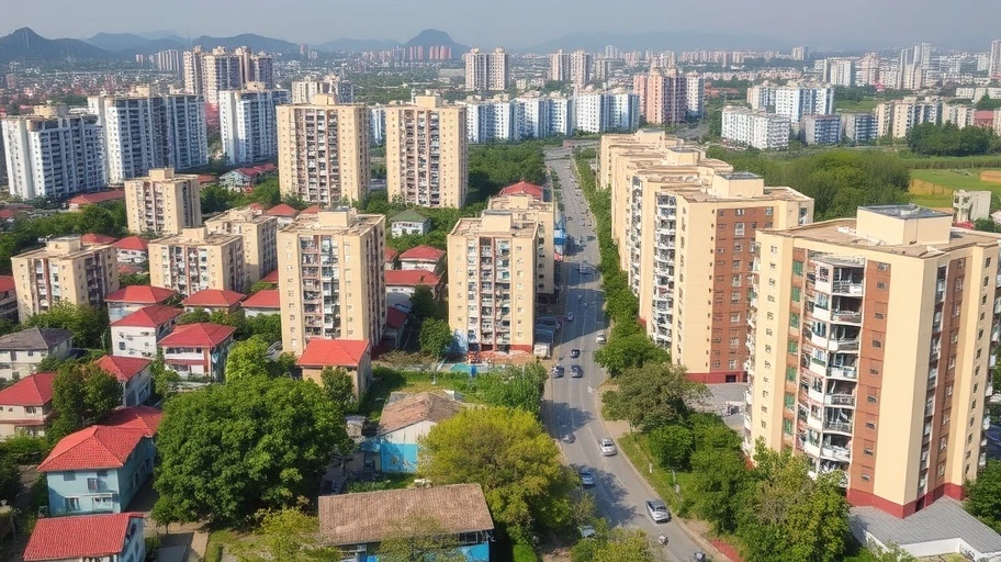 Khu dân cư mới phát triển tại Hà Nam