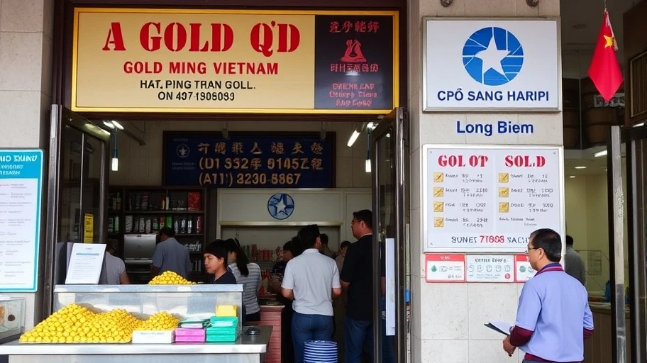 Mua bán vàng Long Biên