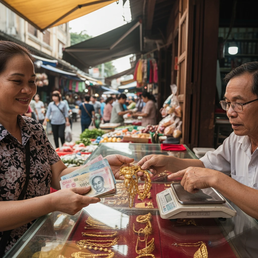Mua bán vàng ở Việt Nam