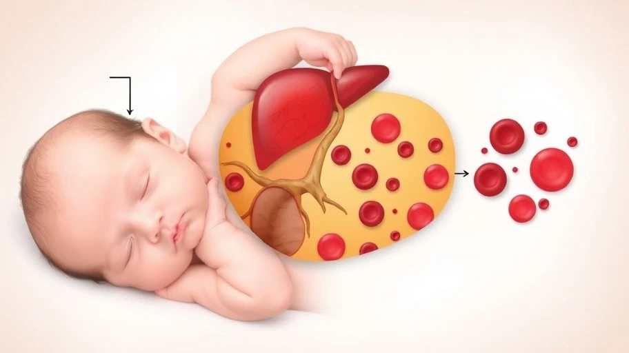 Nguyên nhân và cơ chế gây vàng da ở trẻ sơ sinh.