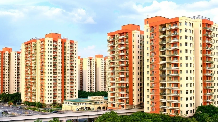 Nhà ở thương mại và dân dụng tại Hà Đông.
