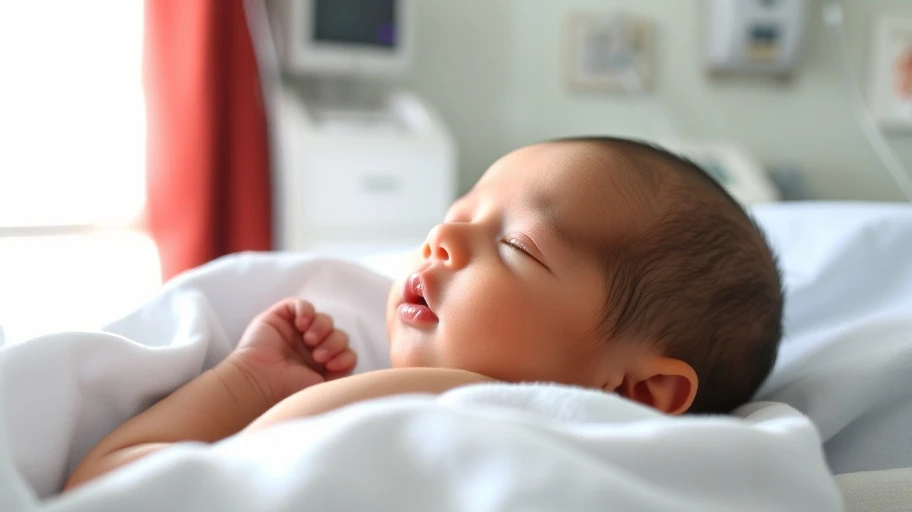 Nhận biết vàng da ở trẻ sơ sinh qua các dấu hiệu trực quan.