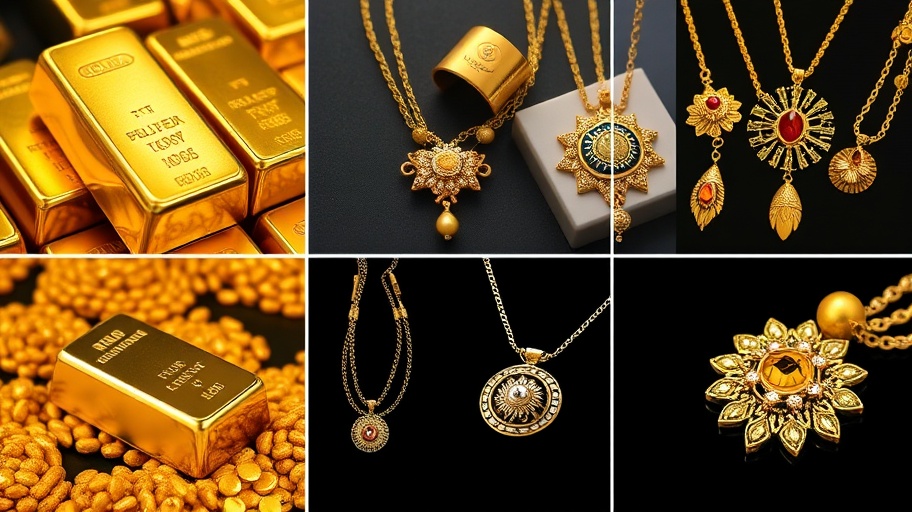 phân biệt vàng miếng và vàng trang sức