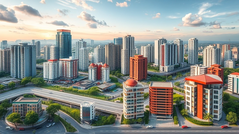 Phân khúc thị trường bất động sản, từ dân cư đến du lịch.