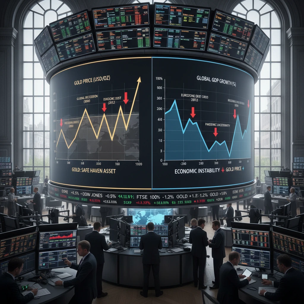 Phân tích xu hướng giá vàng toàn cầu.