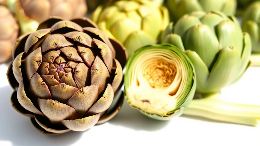 Real vs fake artichoke products