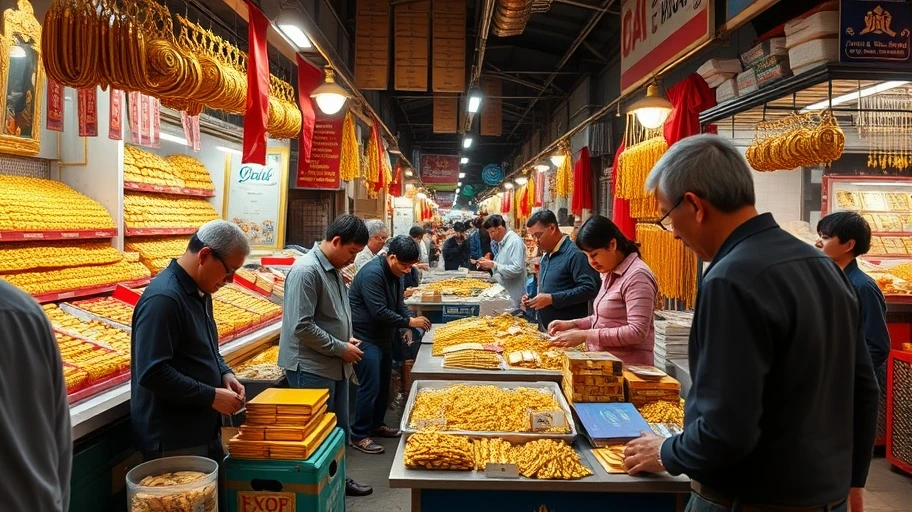 So sánh giá vàng AU nội địa và quốc tế