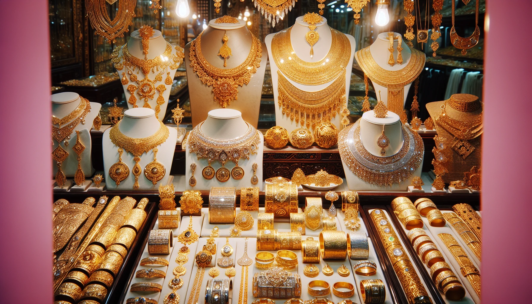 So sánh giá vàng trắng và các loại vàng