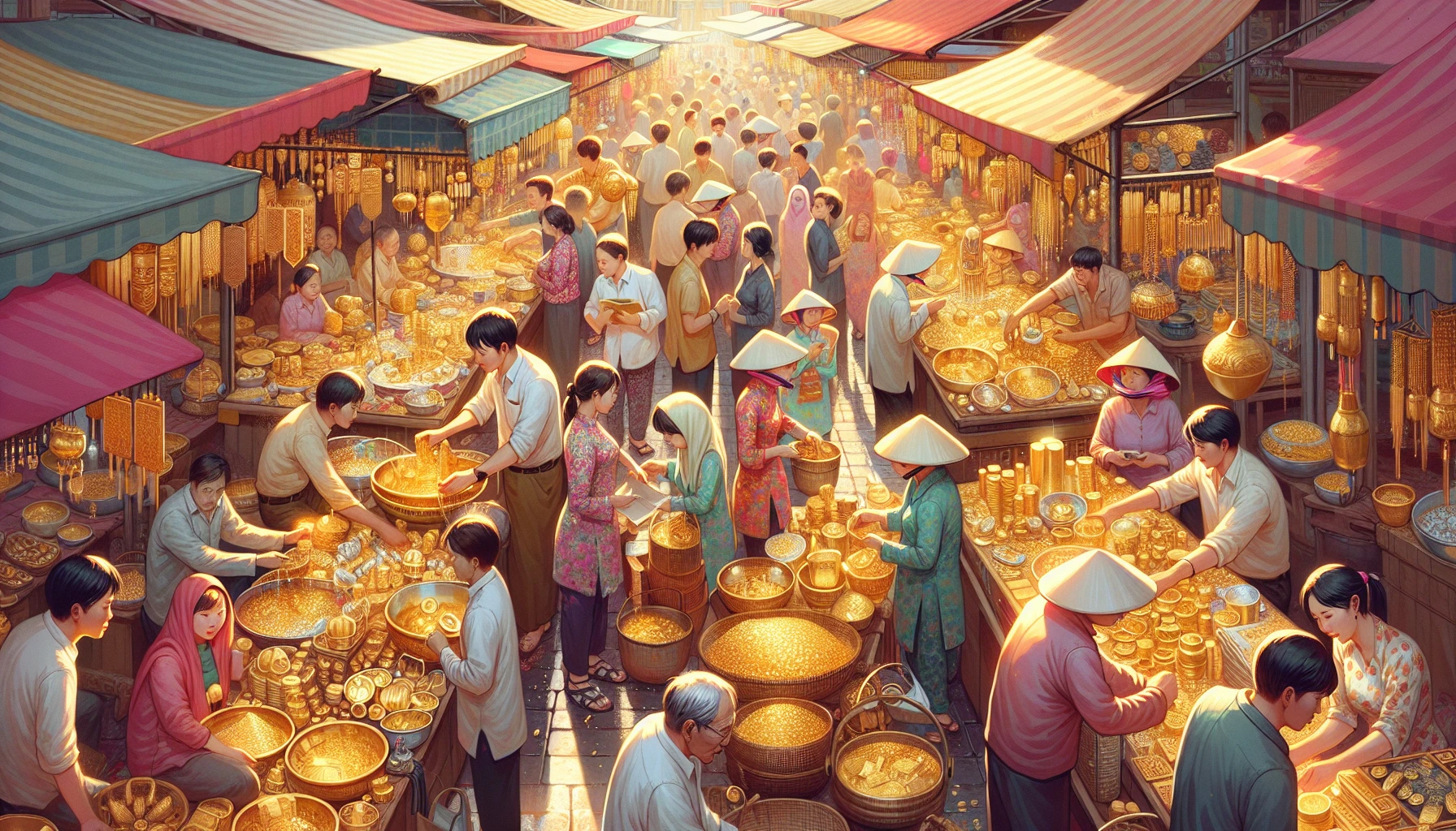 Thị trường vàng địa phương Việt Nam