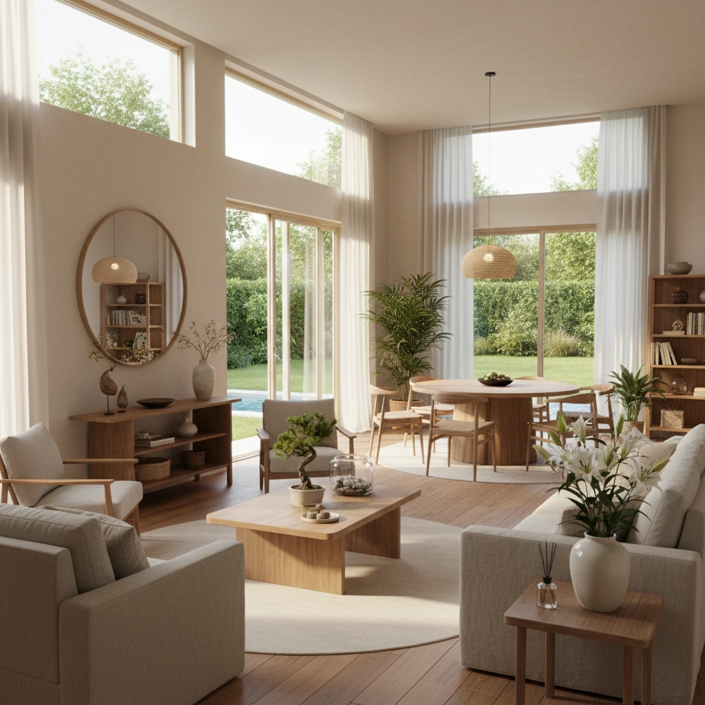 Thiết kế nội thất phong thủy