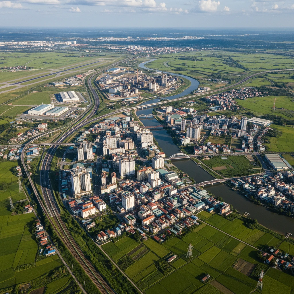 Tình hình phát triển nhà đất tại Bắc Giang với hệ thống giao thông