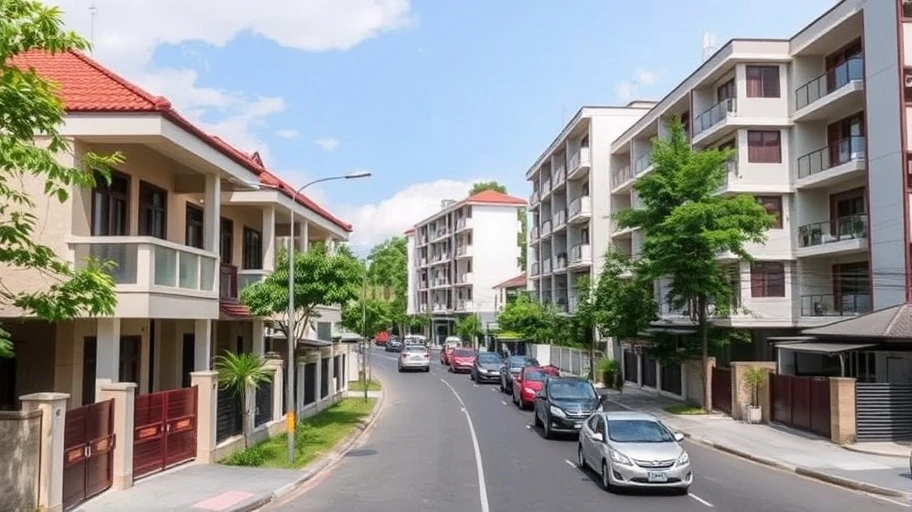 Tình hình thị trường nhà đất quận Tân Phú